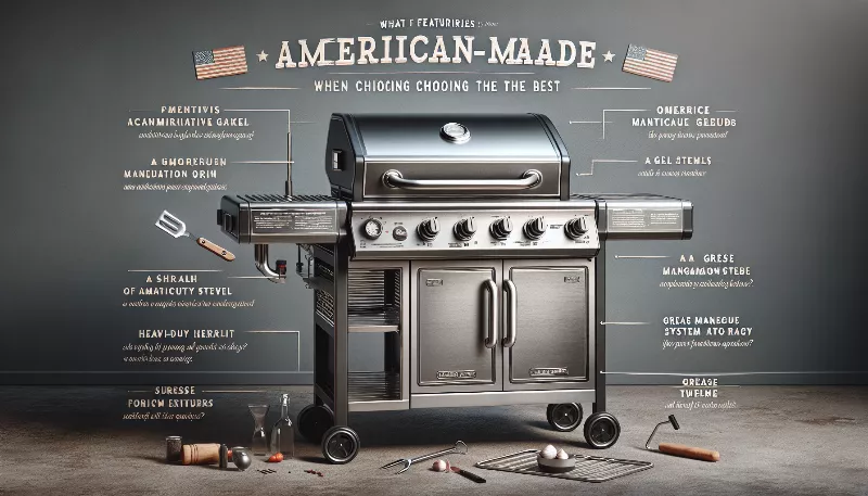 What features should I look for when choosing the best American-made grill?